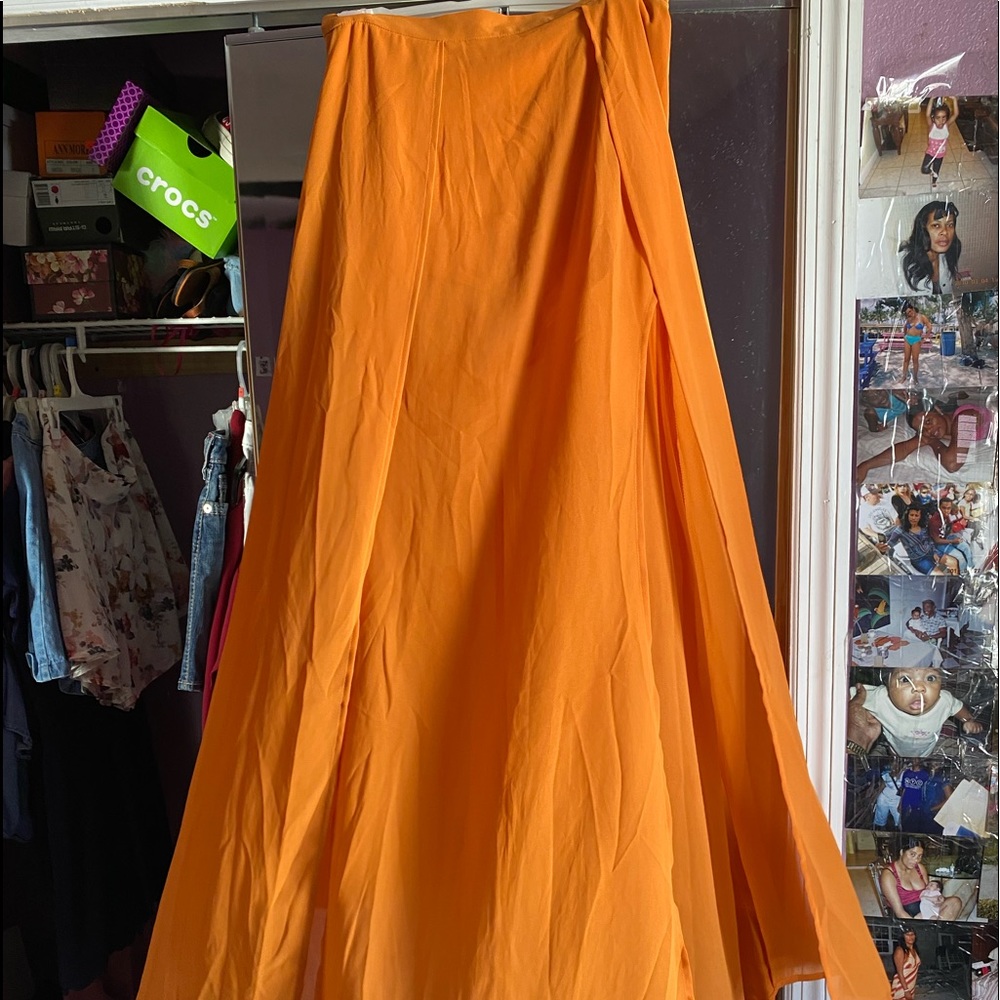 orange 2 piece